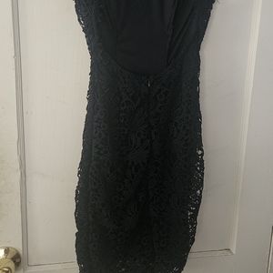 Romance Lance  navy blue  backless  Lance dress